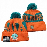 Miami Dolphins Team Logo Knit Hat YD (9),baseball caps,new era cap wholesale,wholesale hats
